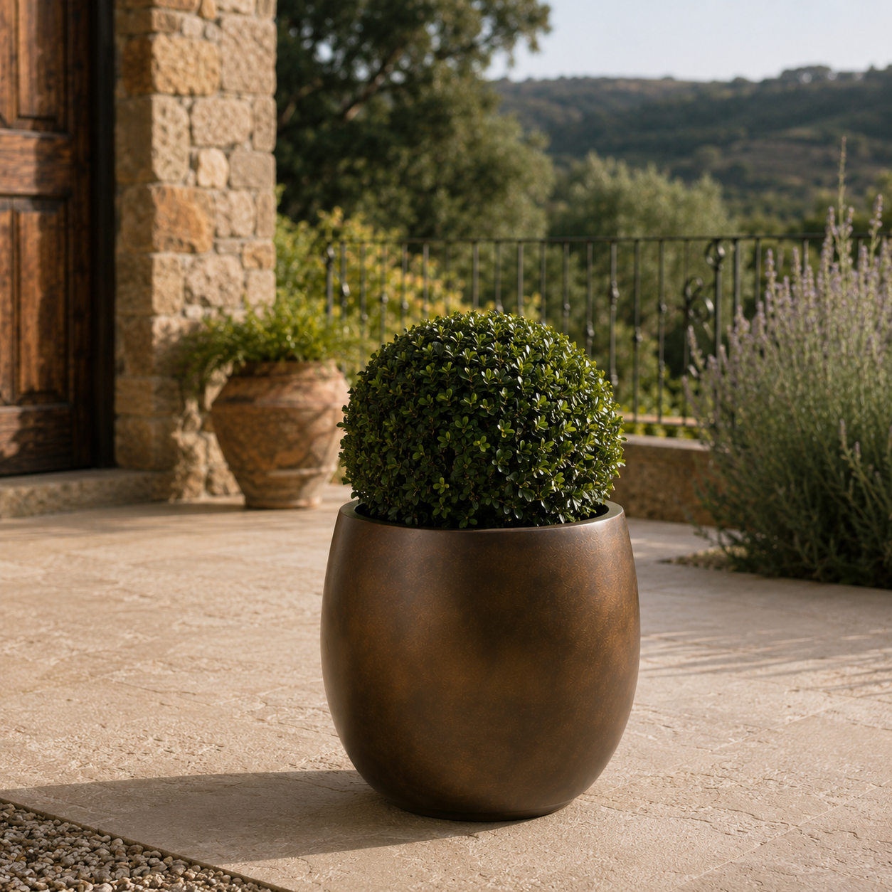 Tara Small Outdoor Planter