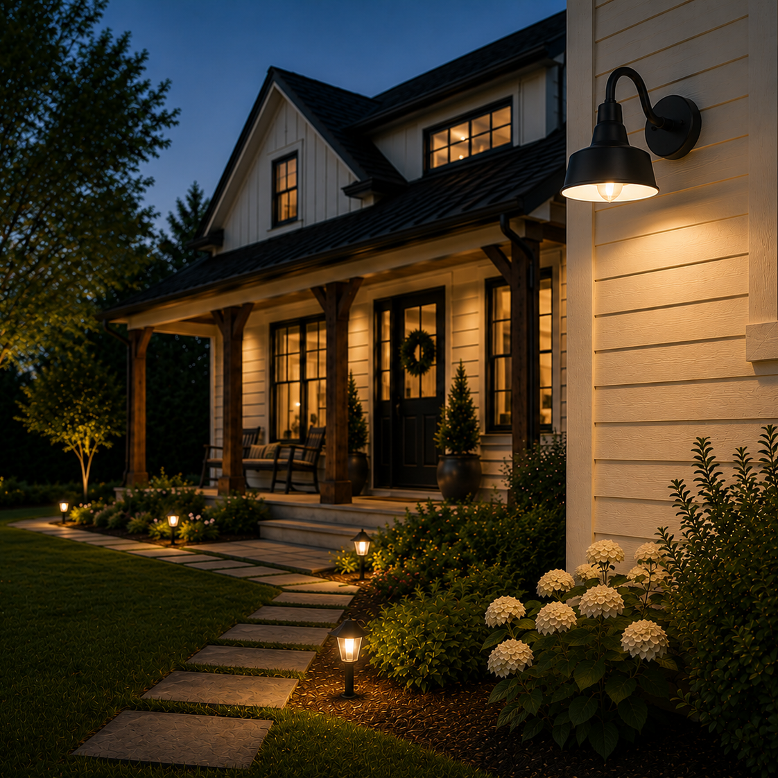 Lola Barn Light Outdoor Wall Sconce